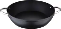 Bol.com Masterpro Paella Pan - Inductie - 32 x 7.8 cm - Foodies Collection- Turbo Inductie-Titaniumcoated aanbieding