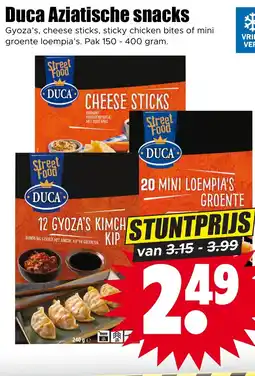 Dirk Duca Aziatische snacks aanbieding