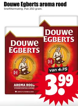 Dirk Douwe Egberts aroma rood aanbieding