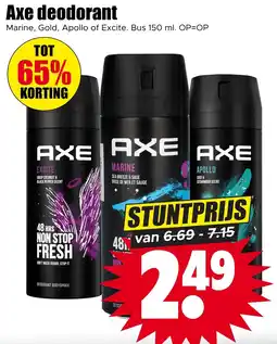 Dirk Axe deodorant aanbieding