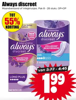 Dirk Always discreet aanbieding