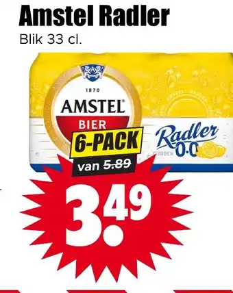 Dirk Amstel Radler 0.0 aanbieding