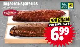 Dirk Gegaarde spareribs aanbieding