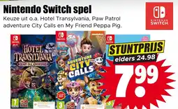 Dirk Nintendo Switch spel aanbieding