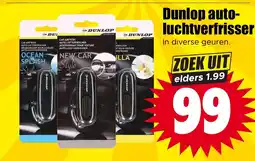 Dirk Dunlop auto luchtverfrisser aanbieding