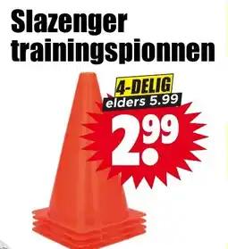 Dirk Slazenger trainingspionnen aanbieding