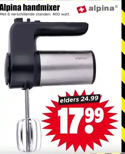 Dirk Alpina handmixer aanbieding