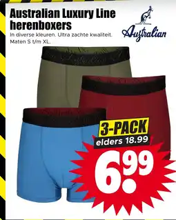 Dirk Australian Luxury Line herenboxers aanbieding