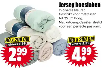 Dirk Jersey hoeslaken aanbieding