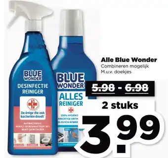 PLUS Alle Blue Wonder aanbieding