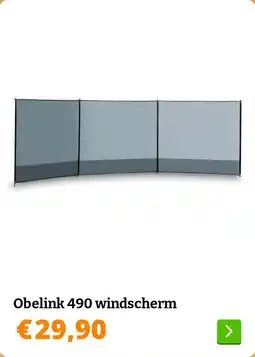 Obelink Obelink 490 windscherm aanbieding
