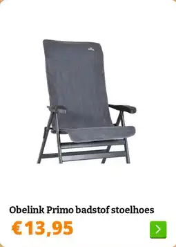 Obelink Obelink Primo badstof stoelhoes aanbieding