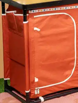 Obelink Wander Wonder Bohemian kast - Faded Red aanbieding