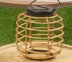 Obelink Arti Casa solar bamboe lantaarn aanbieding