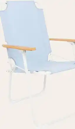 Obelink Bo-Camp Pastel Mosset M klapstoel - Blue aanbieding