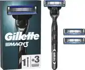 Bol.com Gillette Mach 3 - Scheersysteem en 3 Scheermesjes aanbieding