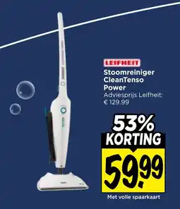 Vomar Voordeelmarkt Leifheit stoomreiniger cleantenso power aanbieding