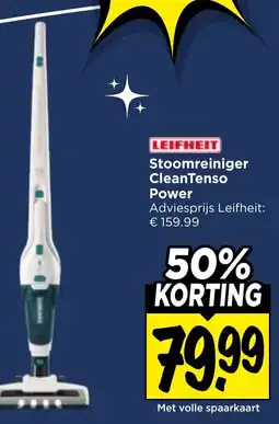 Vomar Voordeelmarkt Stoomreiniger CleanTenso Power aanbieding
