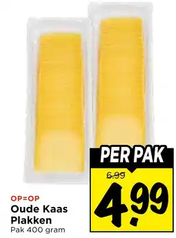 Vomar Voordeelmarkt Oude Kaas Plakken aanbieding