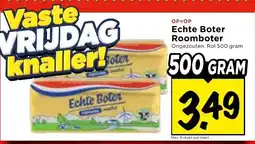 Vomar Voordeelmarkt Echte Boter Roomboter aanbieding