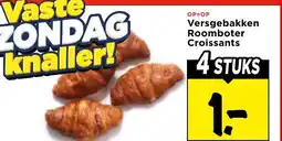 Vomar Voordeelmarkt Versgebakken Roomboter Croissants aanbieding