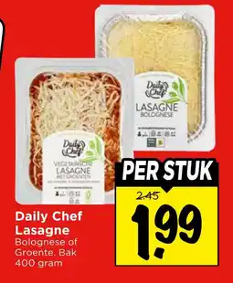 Vomar Voordeelmarkt Daily Chef Lasagne aanbieding