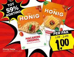 Vomar Voordeelmarkt Honig Pasta aanbieding