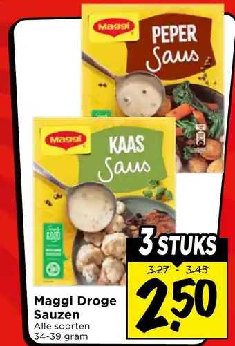 Vomar Voordeelmarkt Maggi Droge Sauzen aanbieding