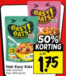 Vomar Voordeelmarkt Hak Easy Eats aanbieding