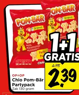 Vomar Voordeelmarkt Chio Pom-Bär Partypack aanbieding