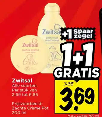 Vomar Voordeelmarkt Zwitsal aanbieding