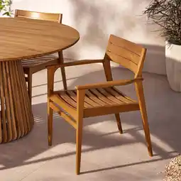 Wehkamp Studio LIVIT tuinstoel Puro Teakhout aanbieding