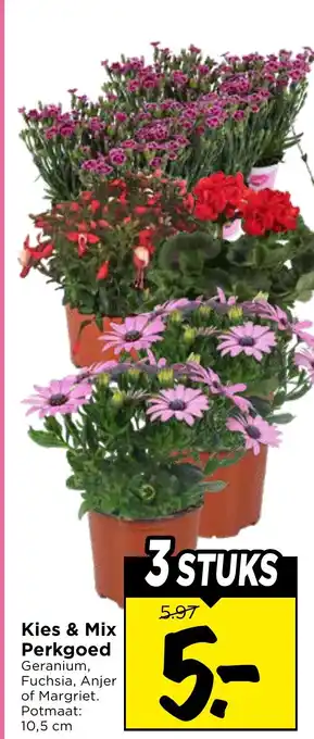 Vomar Voordeelmarkt Kies & Mix Perkgoed aanbieding