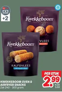 Dekamarkt KWEKKEBOOM OVEN & AIRFRYER SNACKS aanbieding