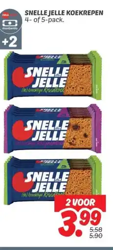 Dekamarkt SNELLE JELLE KOEKREPEN aanbieding