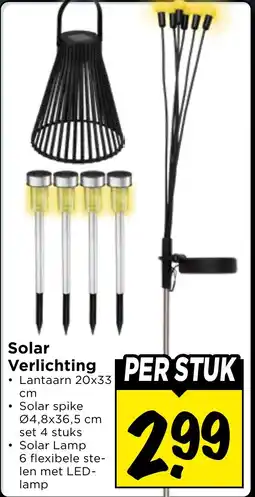 Vomar Voordeelmarkt Solar Verlichting aanbieding