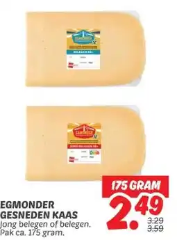 Dekamarkt EGMONDER GESNEDEN KAAS aanbieding