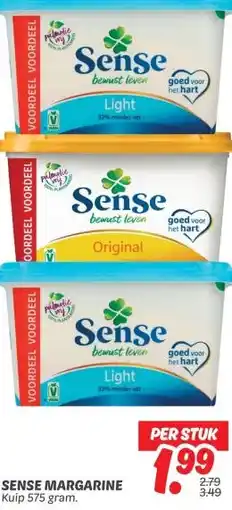 Dekamarkt SENSE MARGARINE aanbieding