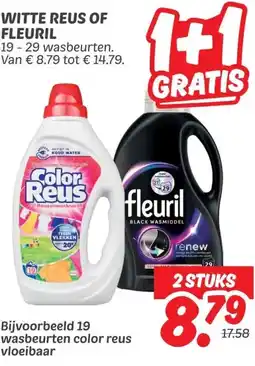 Dekamarkt WITTE REUS OF FLEURIL aanbieding