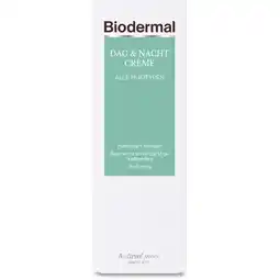Albert Heijn Biodermal Dag- & nachtcrème aanbieding