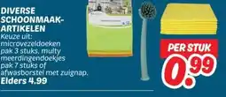 Dekamarkt SCHOONMAAK- ARTIKELEN Keuze uit: aanbieding