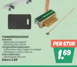 Dekamarkt TUINGEREEDSCHAP aanbieding