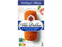 Hoogvliet Van Dobben Airfryer & oven kalfsvlees croquet aanbieding