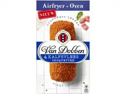 Hoogvliet Van Dobben Airfryer & oven kalfsvlees croquet aanbieding