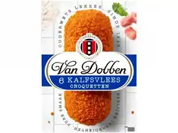 Hoogvliet Van Dobben Kalfsvlees Croquetten aanbieding