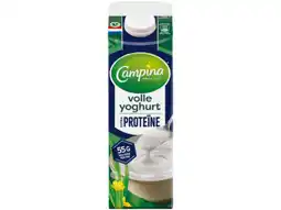 Hoogvliet Campina Volle yoghurt proteine aanbieding