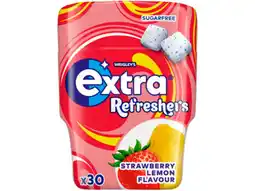 Hoogvliet Extra Refresher gum strawberry aanbieding