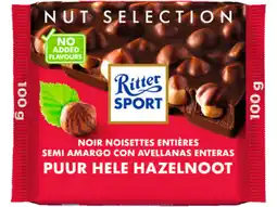 Hoogvliet Ritter Sport Hele hazelnoot puur aanbieding
