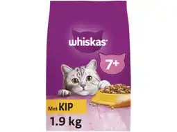 Hoogvliet Whiskas 7+ kip aanbieding