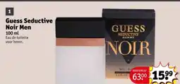 Kruidvat Guess Seductive Noir Men aanbieding